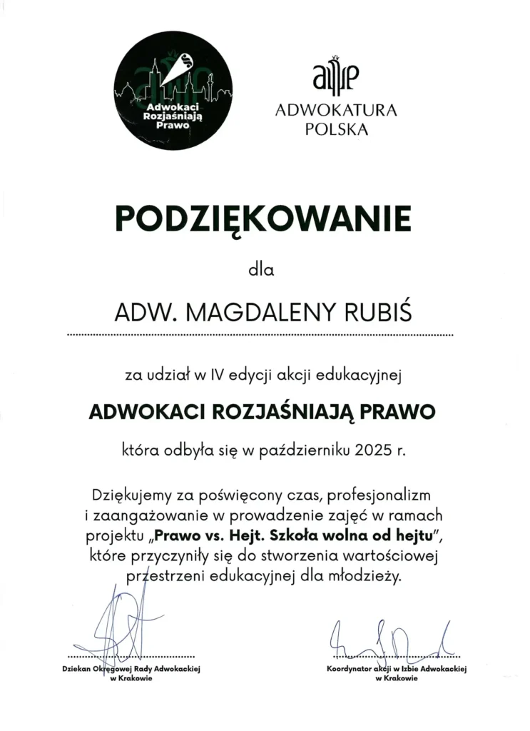 Akcja Adwokaci Rozjaśniają Prawo