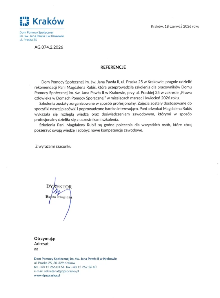 Dom Pomocy Społecznej im. św. Jana Pawła w Krakowie